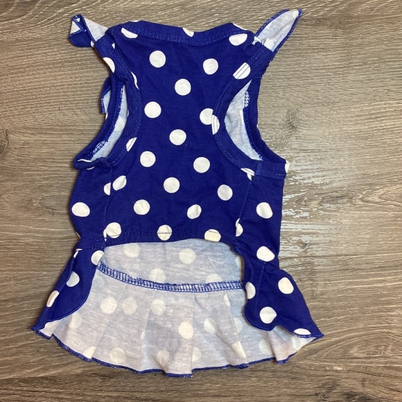 Preppy Polka Dot Dog Dress - Picture 5 of 7